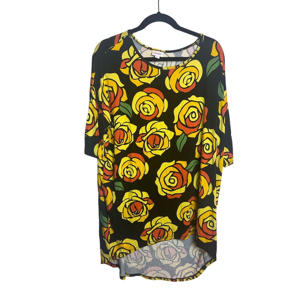 Lularoe Classic Disney Rose Beauty and Beast Irma Size Medium M Unicorn Print
